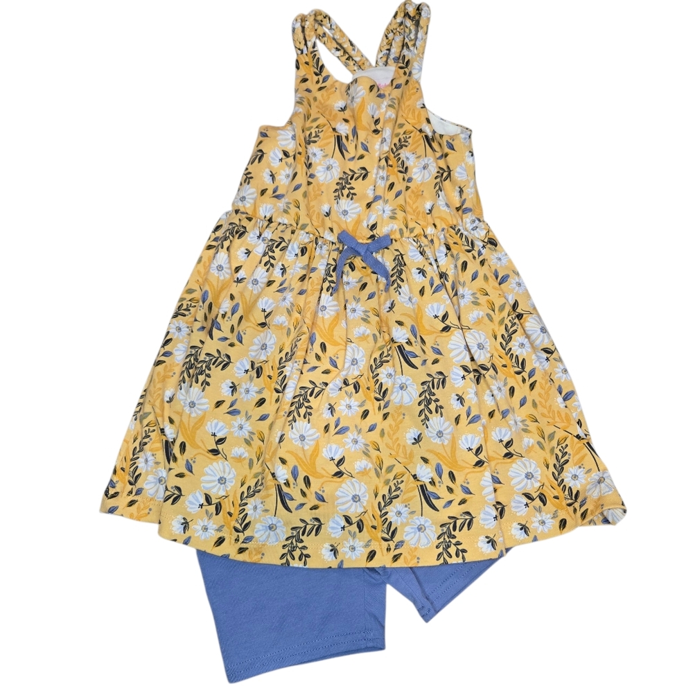 Tommy Bahama Yellow Floral Kids Matching Set